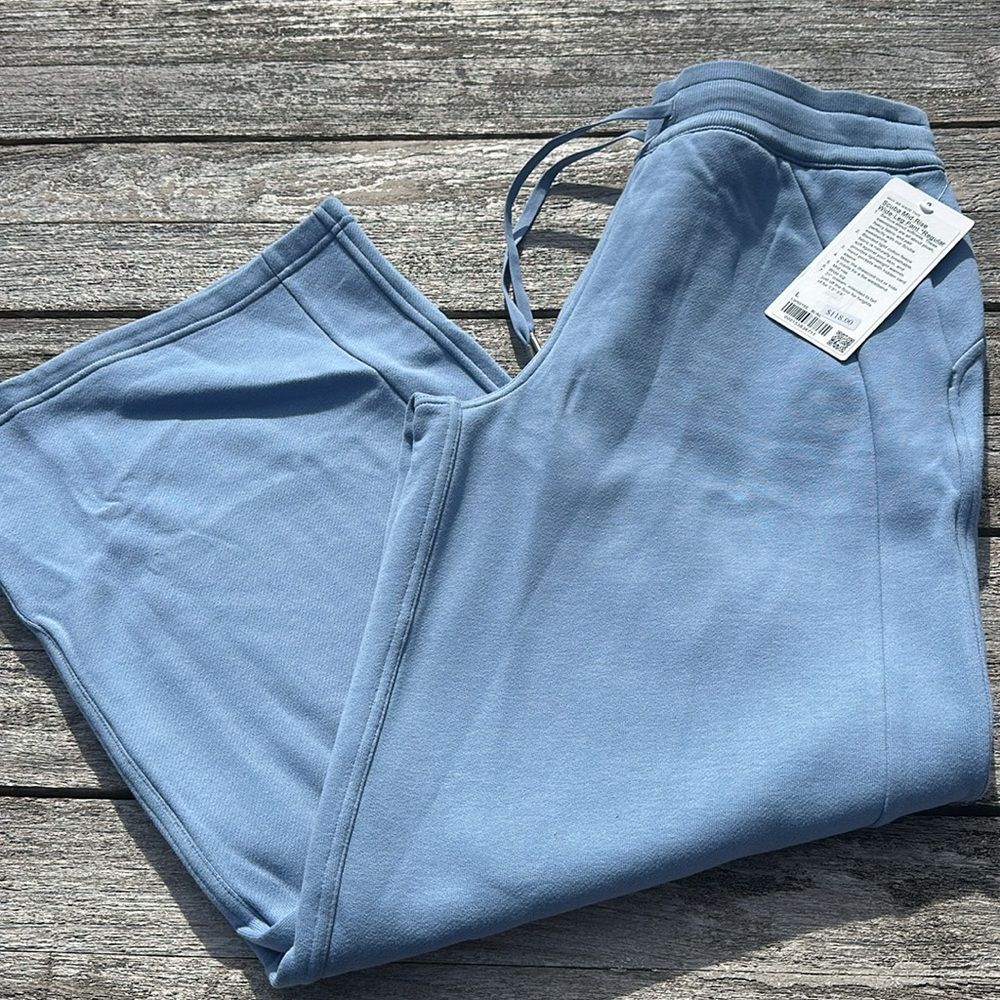 lululemon athletica Wide Leg Jumpsuit / Pants in Light Blue
